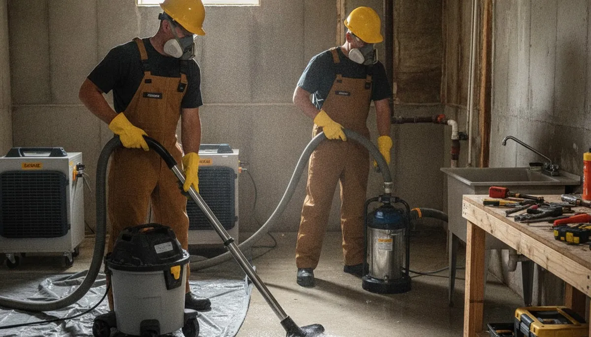 Burst Pipe Cleanup Image 1