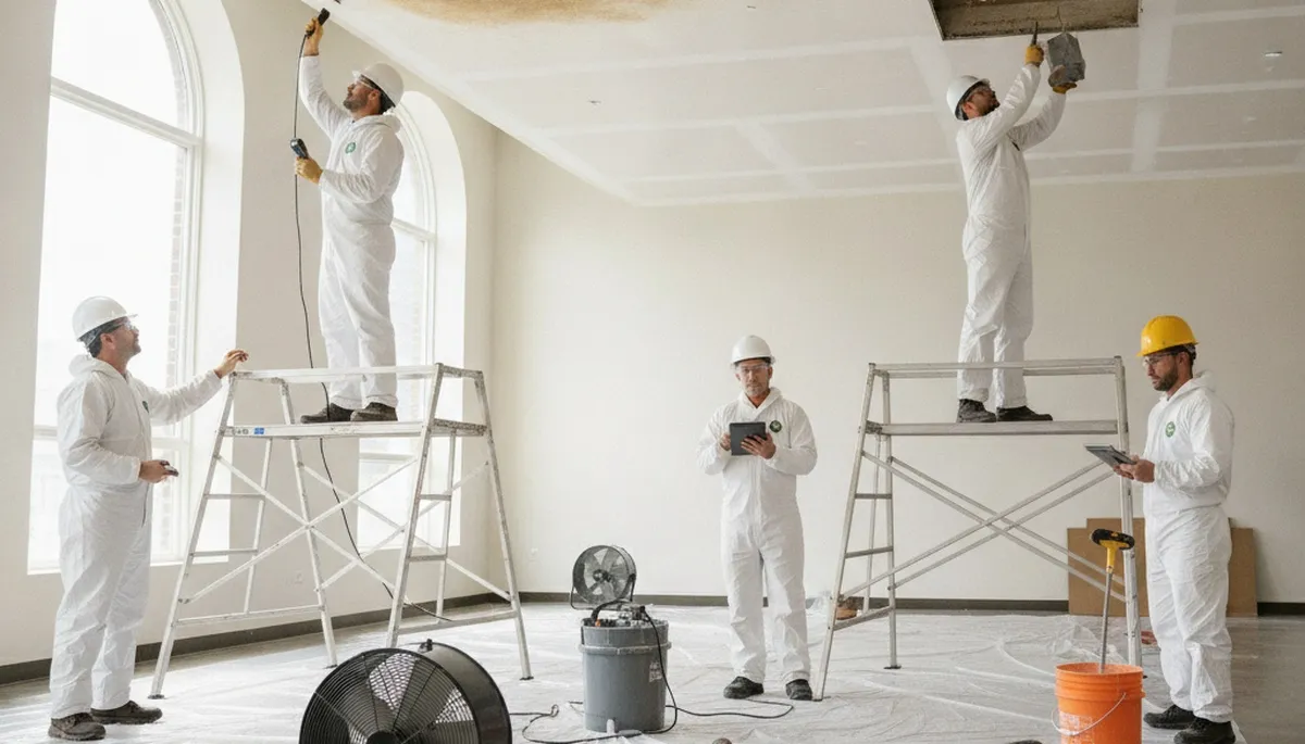 Ceiling Water Damage Repair Image 2
