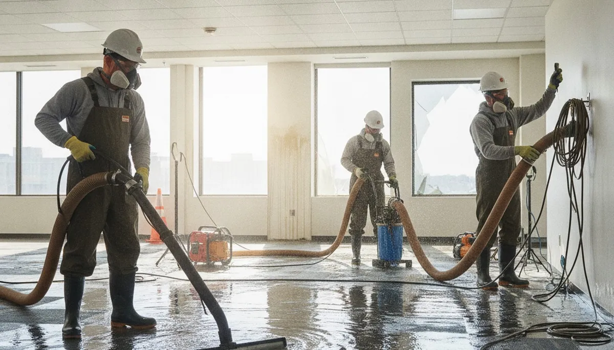 Commercial Water Damage Restoration Image 1