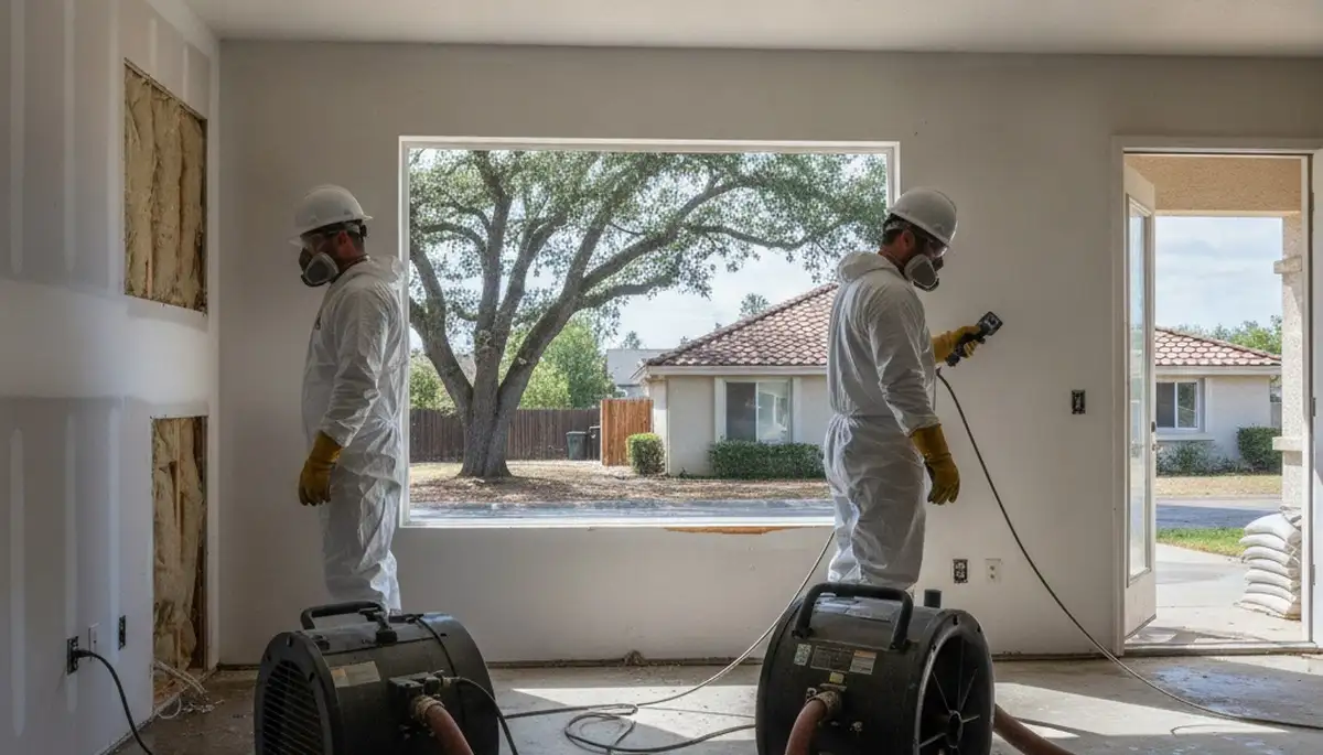 Water damage restoration team serving Fair Oaks, CA with professional cleanup and repair services