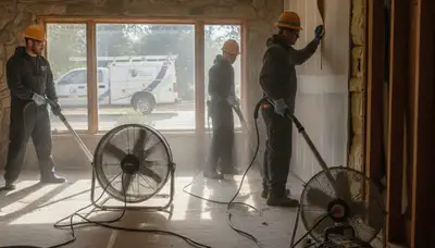 Water damage restoration team serving Fair Oaks, CA for emergency cleanup and repairs