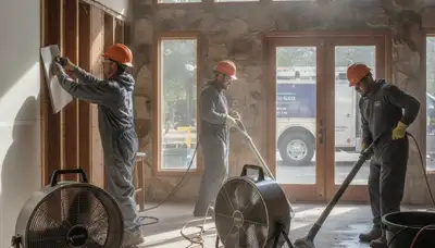 Water damage restoration team serving Fair Oaks, CA with professional cleanup and repair services